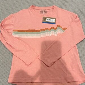 NWT Patagonia Kids' Coral Long Sleeve Tee